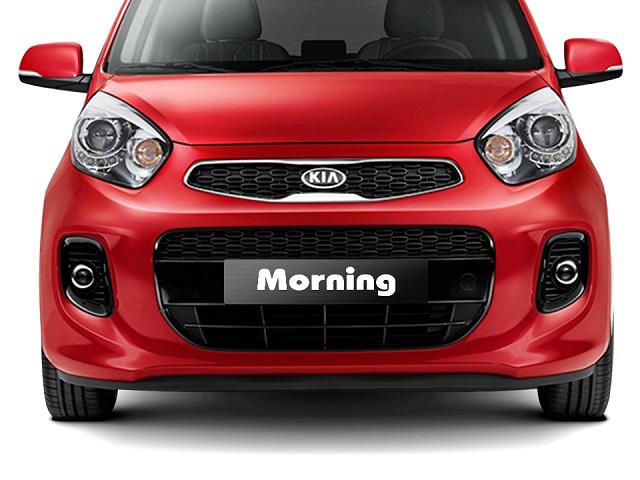 Ngoại thất hiện đại của Kia Morning