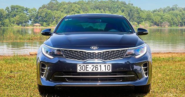 Thiết kế đầu xe Kia Optima 2016